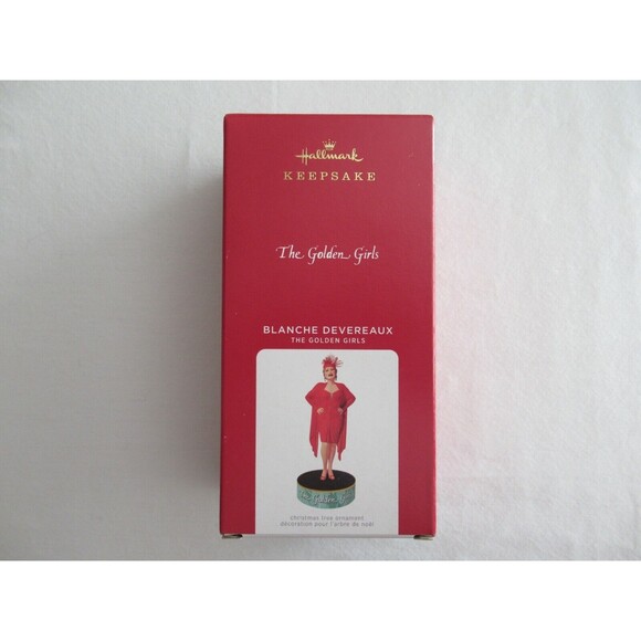 2021 Hallmark Golden Girls BLANCHE DEVEREAUX Magic Sound Ornament Rose Nylund - Picture 10 of 10